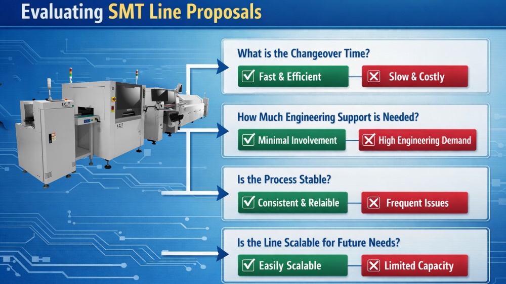 How EMS Factories Should Evaluate SMT Line Proposals Jak fabryki EMS powinny oceniać propozycje linii SMT