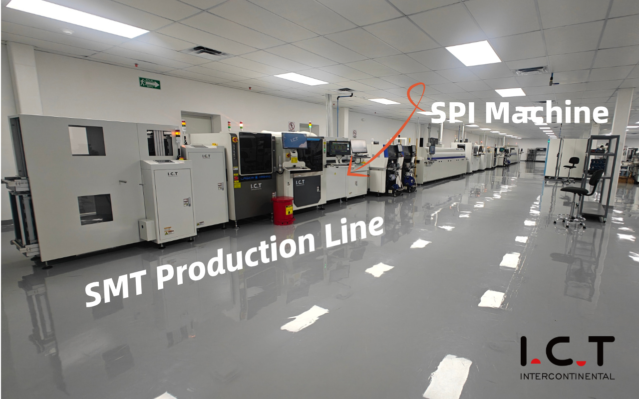 1.2. Where SPI Sits in the SMT Process Flow 1.2. Gdzie znajduje się SPI w przebiegu procesu SMT