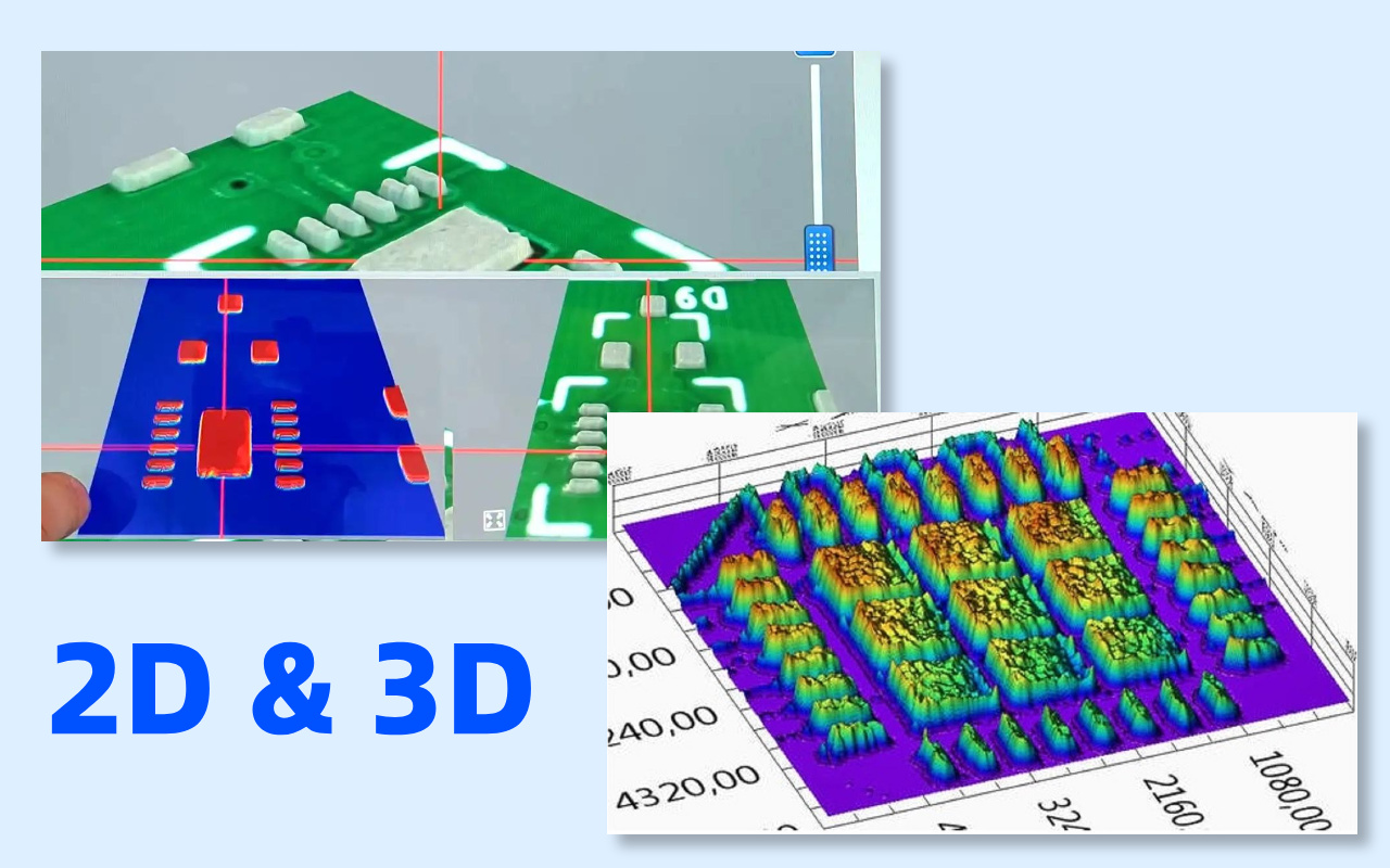 3. 2D SPI vs 3D SPI-Technology Comparison 3. Porównanie technologii 2D SPI i 3D SPI