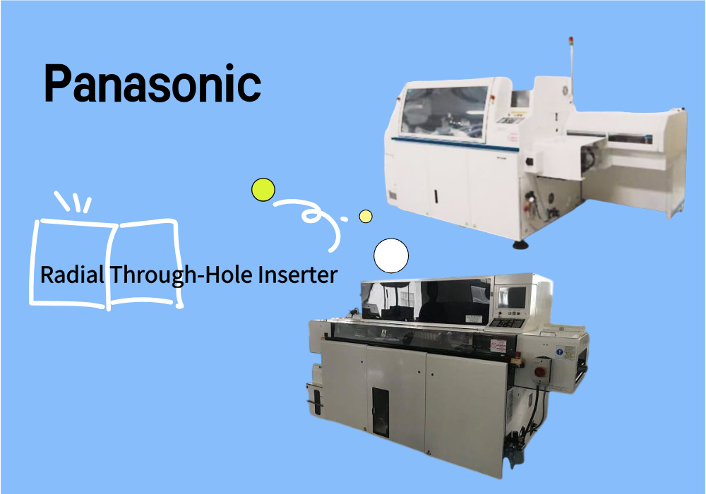 Panasonic Radial Through-Hole Inserter Radialny element wprowadzający z otworem przelotowym firmy Panasonic