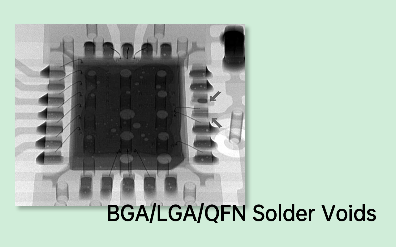 4.1 BGA:LGA:QFN Solder Voids 4.1 BGA:LGA:QFN Luki lutownicze