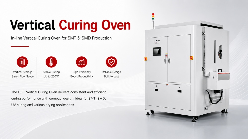 I.C.T Vertical Curing Oven Pionowy piec do utwardzania ICT