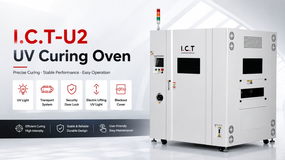 I.C.T UV Curing Oven Piec do utwardzania UV ICT