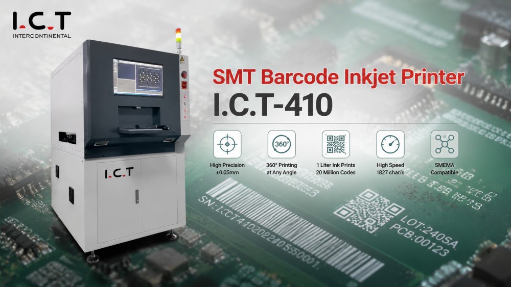 SMT barcode Inkjet printer Drukarka atramentowa kodów kreskowych SMT