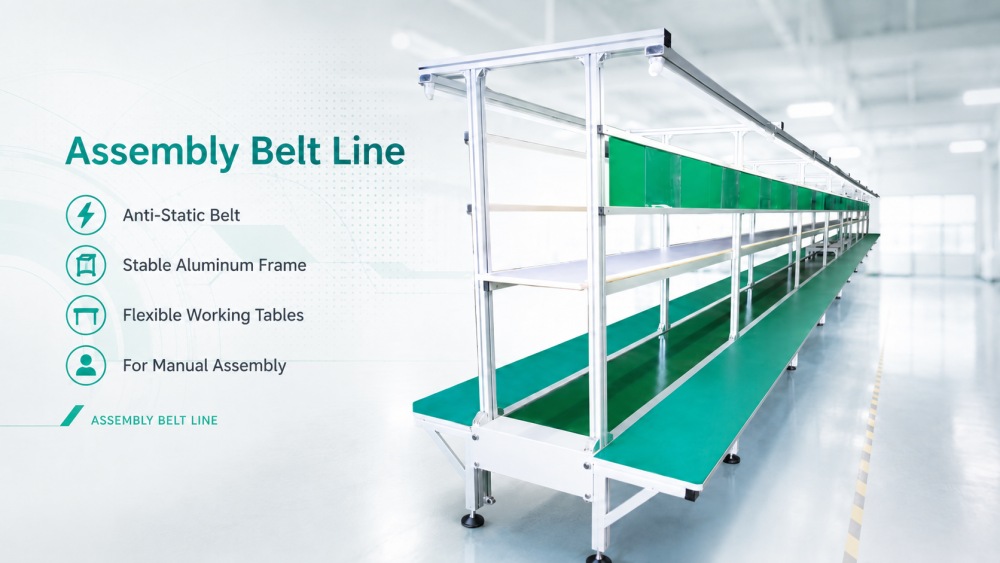 Assembly Belt Line Linia pasów montażowych