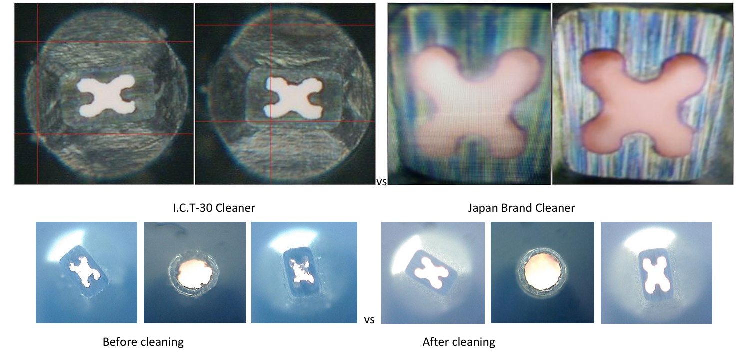 Effect of SMT Nozzles cleaning machine Wpływ maszyny czyszczącej dysze SMT