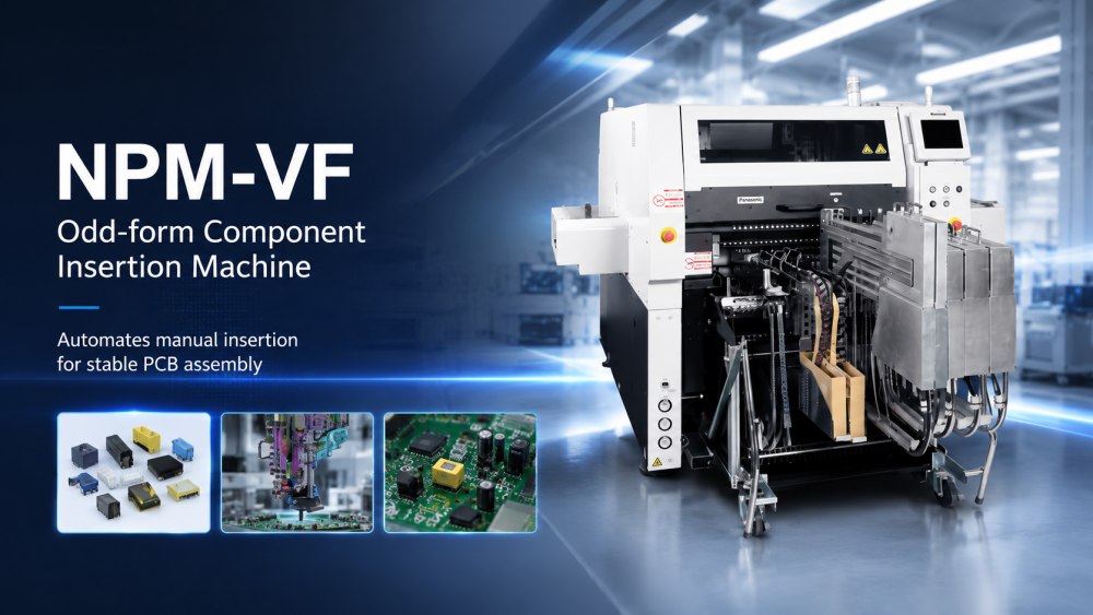Odd-form Component Insertion Machine NPM-VF Maszyna do wstawiania komponentów o nieparzystych kształtach NPM-VF