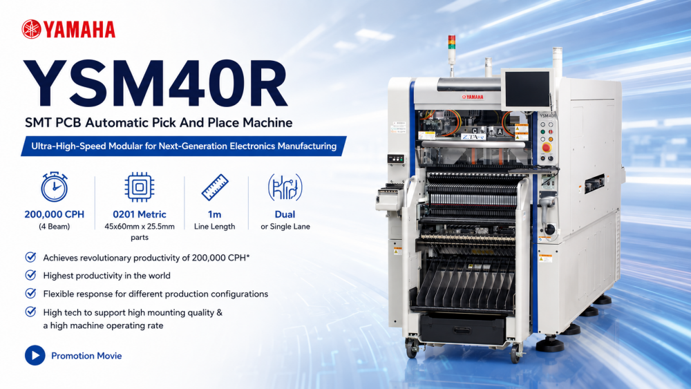 Yamaha Yamaha SMT PCB Automatic Pick And Place Machine Automatyczna maszyna pick and place Yamaha Yamaha SMT PCB