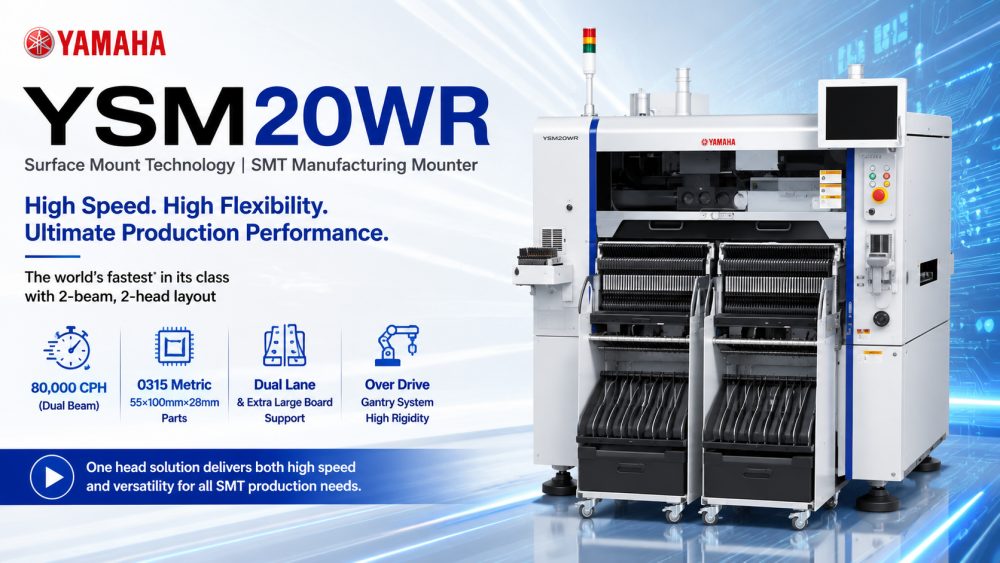 Yamaha YSM20WR SMT machine Maszyna Yamaha YSM20WR SMT