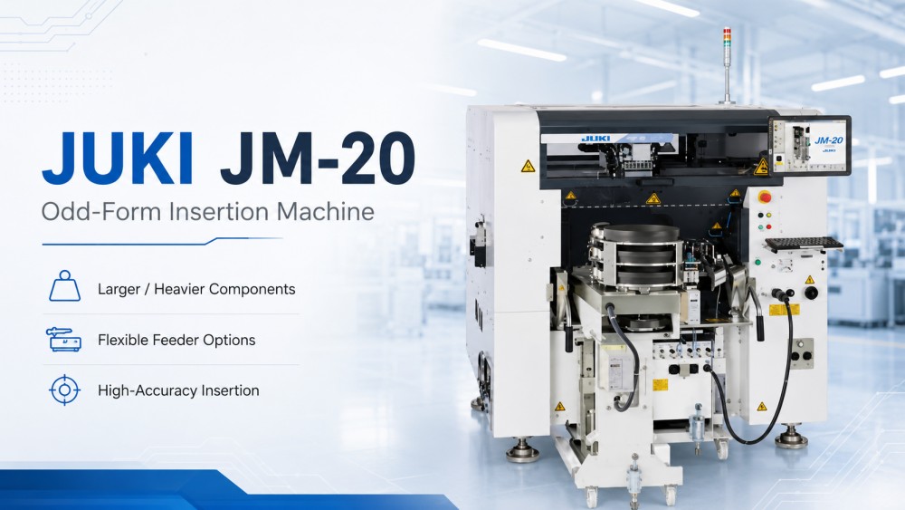 JUKI Odd-form Insertion Machine Maszyna do wprowadzania nietypowych kształtów JUKI