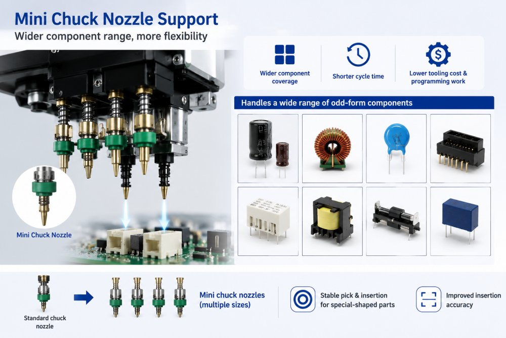 Mini Chuck Nozzle Support Wspornik dyszy Mini Chuck
