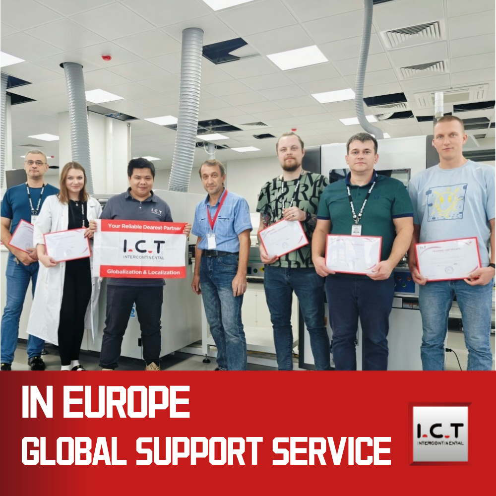 ICT | W pełni automatyczna maszyna do lutowania na fali Przenośnik wejściowy