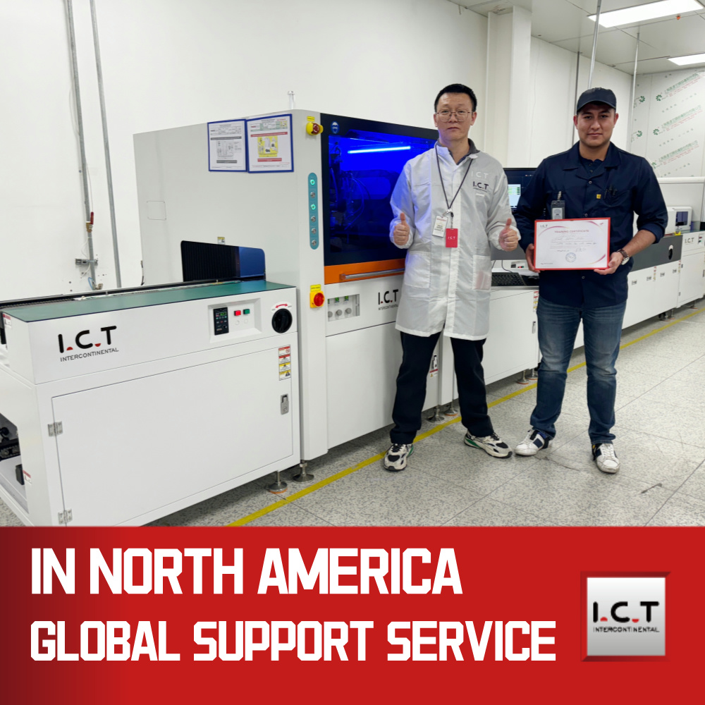 ICT | Linia do produkcji PCB z podwójną cyfrową maszyną do powlekania konforemnego SMT