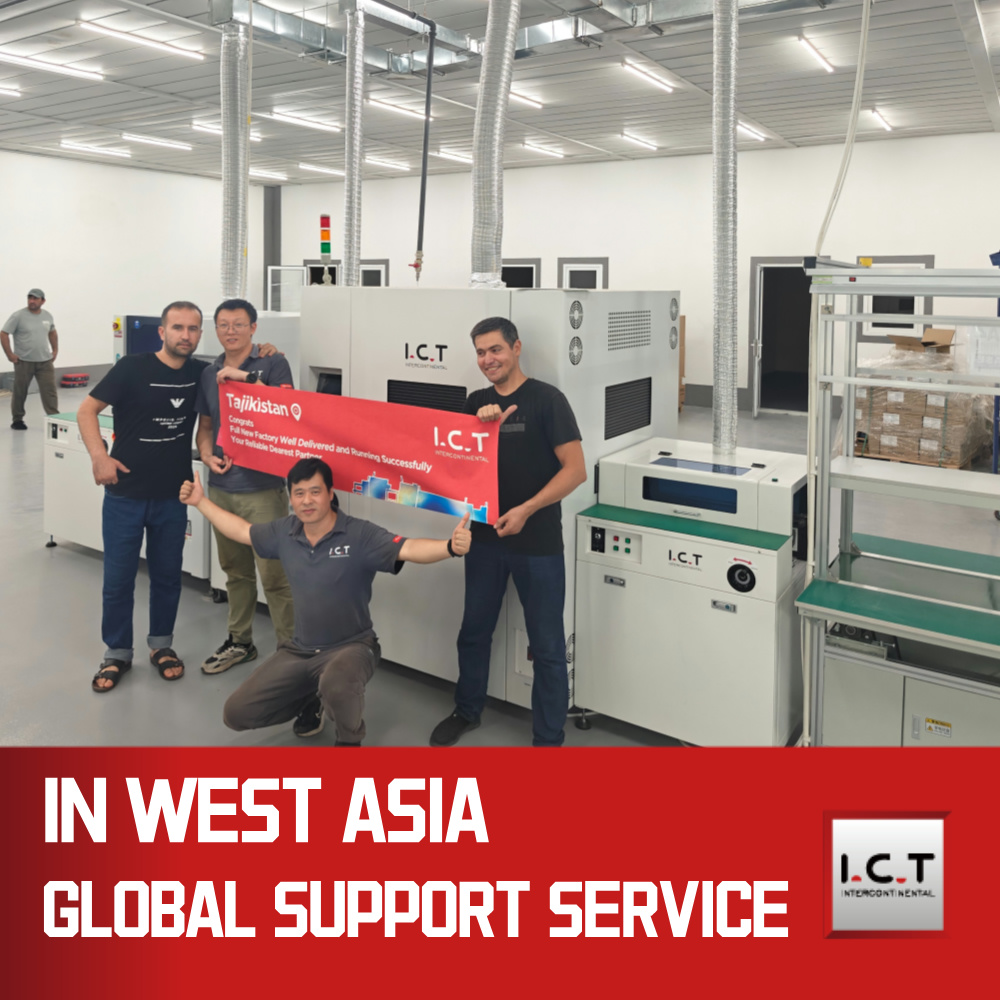 ICT | Maszyna do klejenia natryskowego SMT do PCB LED