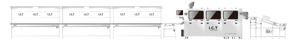 Linia produkcyjna ICT DIP 01