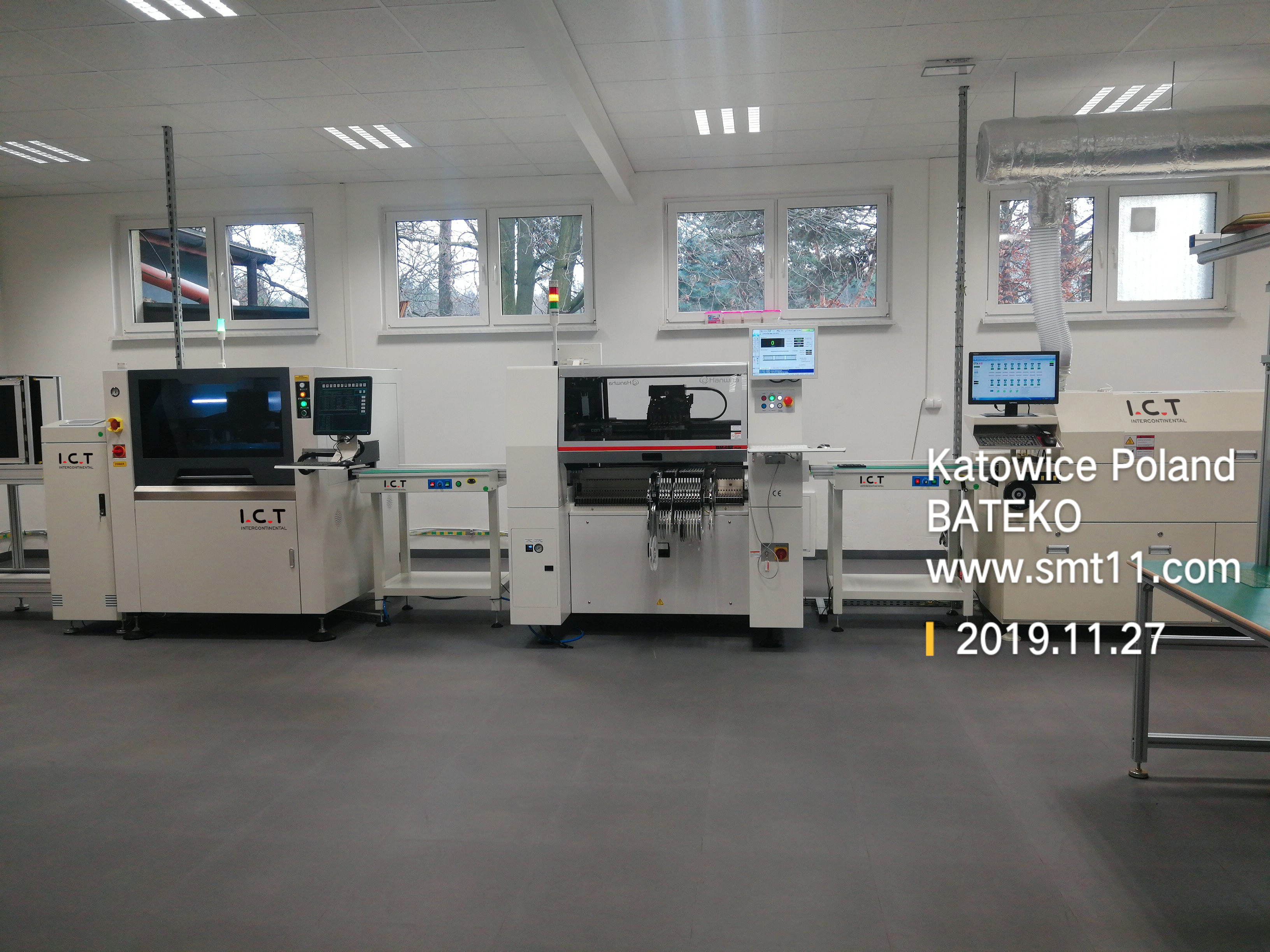 ICT-Max50 |Automatyczna maszyna do zbierania i umieszczania soczewek Smd Led Smt 