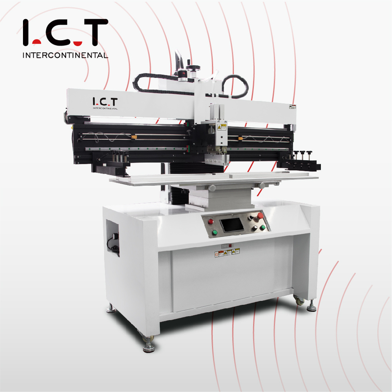 ICT-P15 |Szybka drukarka szablonowa SMT Model półautomatyczny