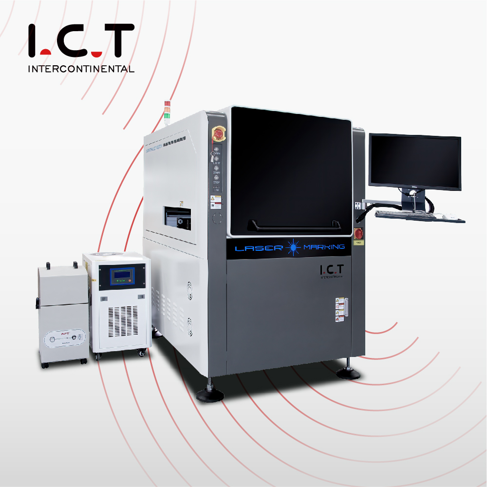 ICT-510 |Laserowa maszyna do drukowania etykiet 3D Maszyna do znakowania laserowego w kolorze zielonym