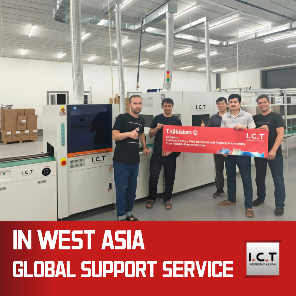 ICT | Linia do produkcji PCB z podwójną cyfrową maszyną do powlekania konforemnego SMT