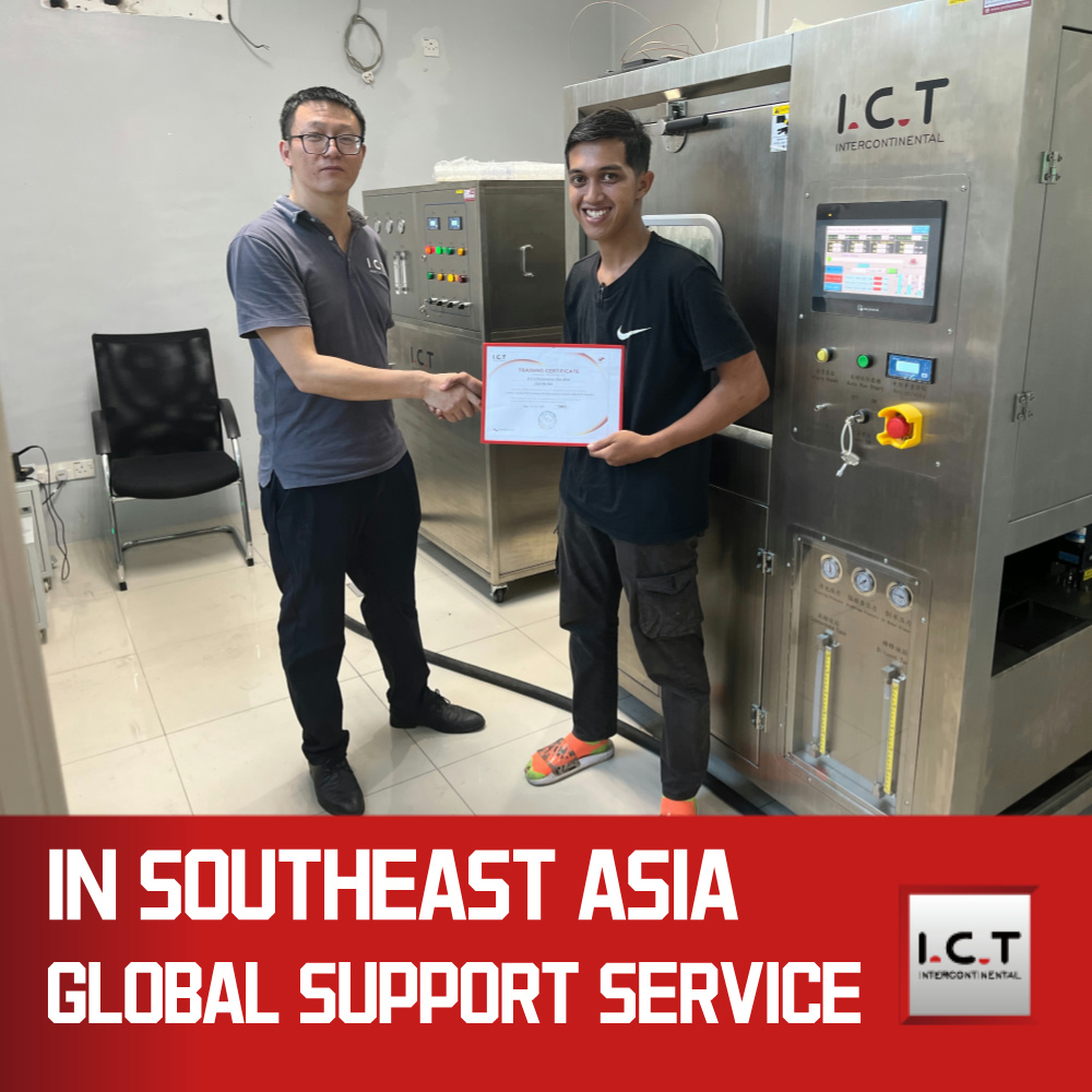 ICT | Rozwiązanie do czyszczenia płytek PCB metodą ultradźwiękową