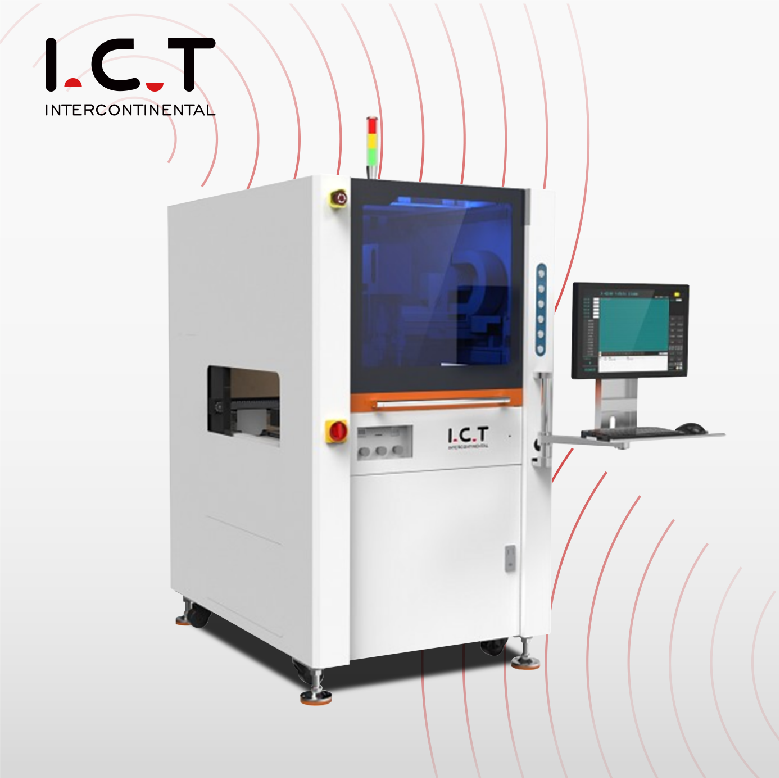 ICT-T650丨SMT Maszyna do selektywnego powlekania konformalnego PCB