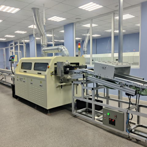 ICT-W2 | Wysokiej jakości automatyczny, bezołowiowy sprzęt do lutowania dwufazowego DIP