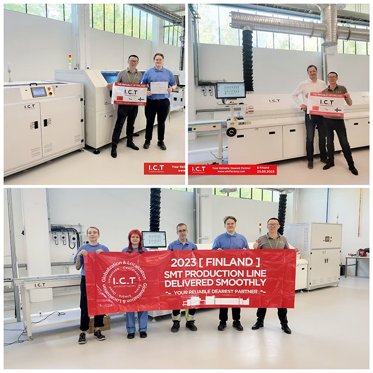 ICT | Maszyna lutownicza 150-200 W do elektronicznego przenośnika pieca rozpływowego SMT