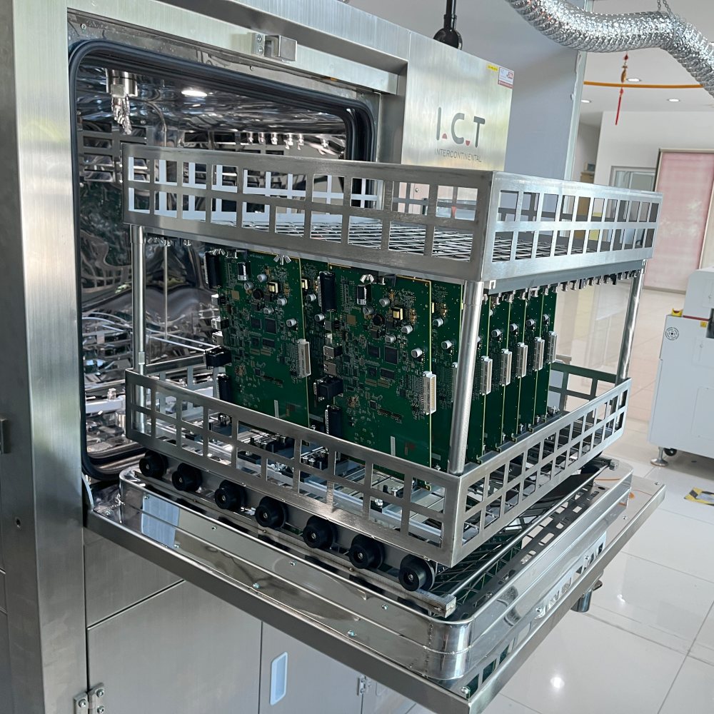 ICT-6300 | Automatyczna maszyna do czyszczenia on-line SMT PCBA