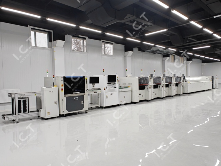 Linia produkcyjna ICT SMT w Uzbekistanie