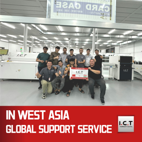 ICT | Przenośnik łączący układ chłodzenia maszyny Smt