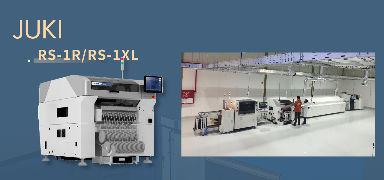 JUKI Pick and place machine RS-1R RS-1XL JUKI Maszyna typu pick and place RS-1R RS-1XL