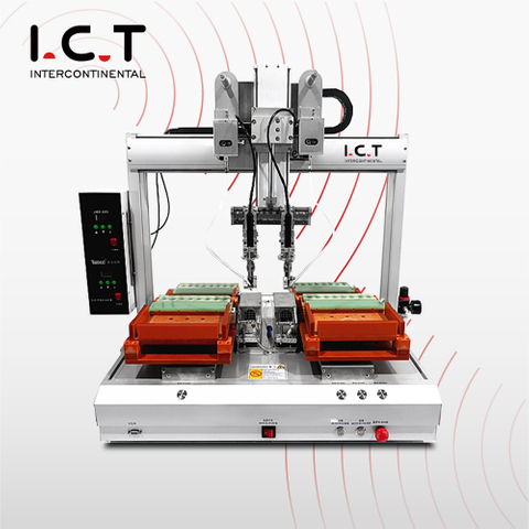 ICT | Zabawka PCB kartezjańska Automatyczny robot do lutowania punktowego LED Bateria maszynowa