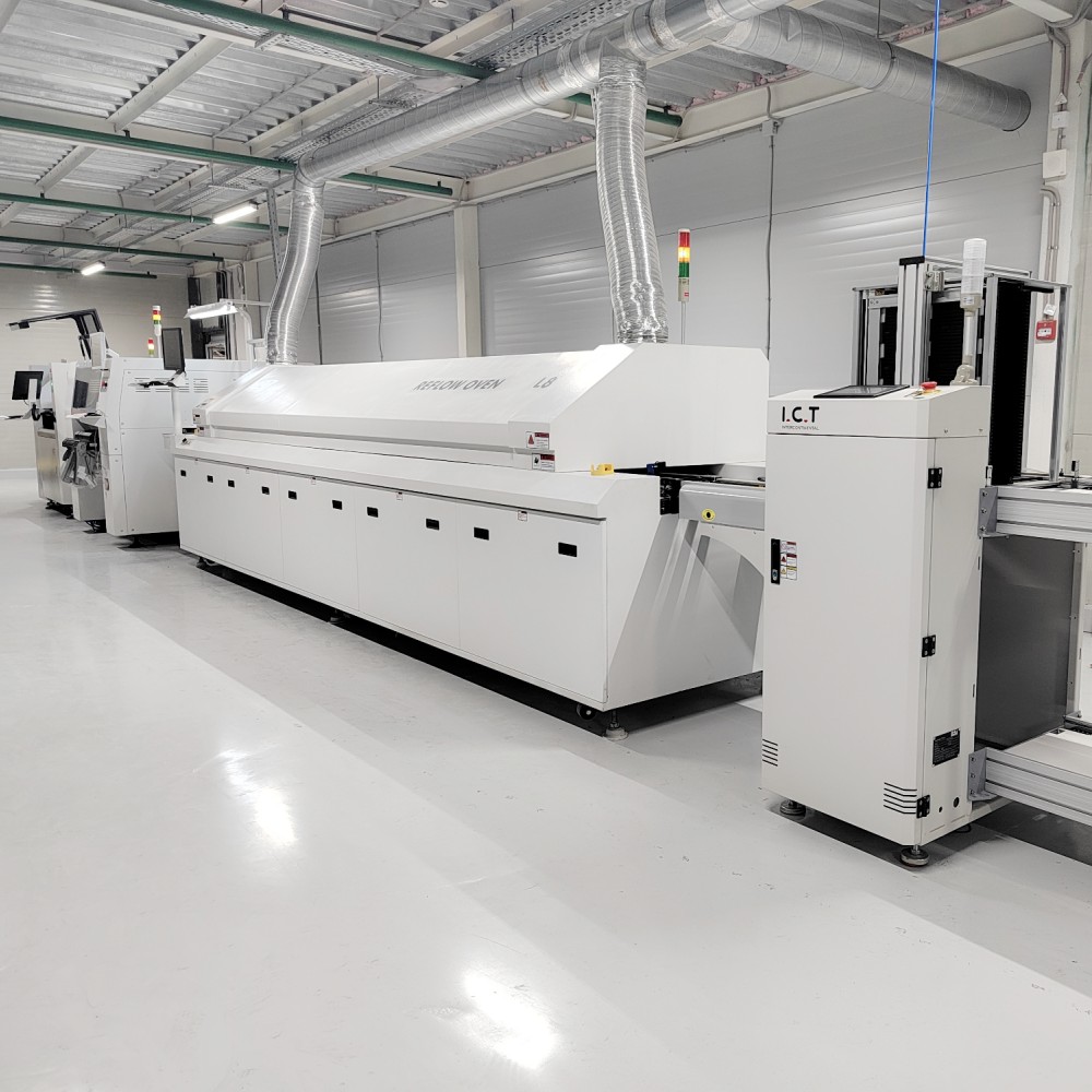 ICT | Ekonomiczna, półautomatyczna linia produkcyjna wysokiej jakości diod LED SMT