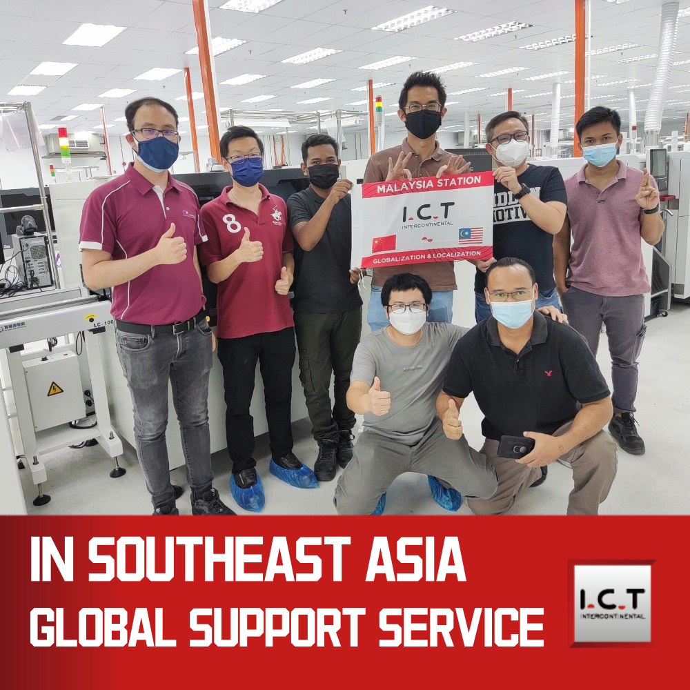 ICT | drukarka szablonowa pasta lutownicza wysoce precyzyjna drukarka szablonowa SMT automatyczna drukarka PCB