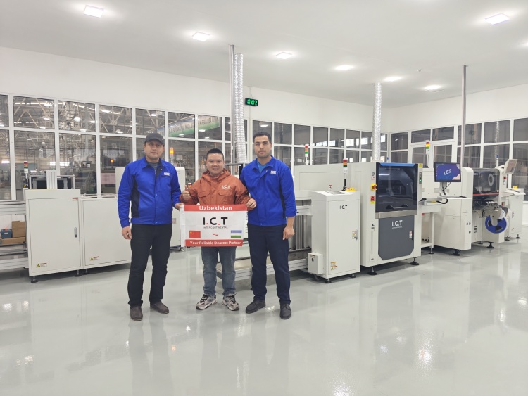 ICT SMT Line Automotive PCBA w Uzbekistanie