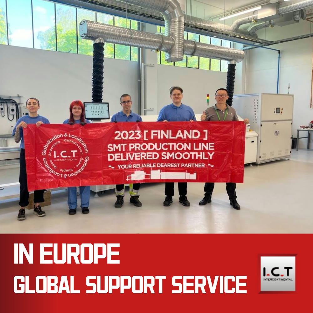 ICT | Automatyczna maszyna do drukowania szablonów pasty lutowniczej SMT Line Standard