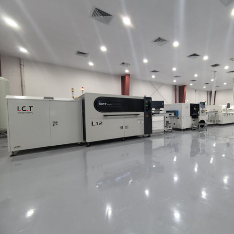 ICT | W pełni automatyczna maszyna do drukowania pasty lutowniczej LED o średnicy 1200 mm