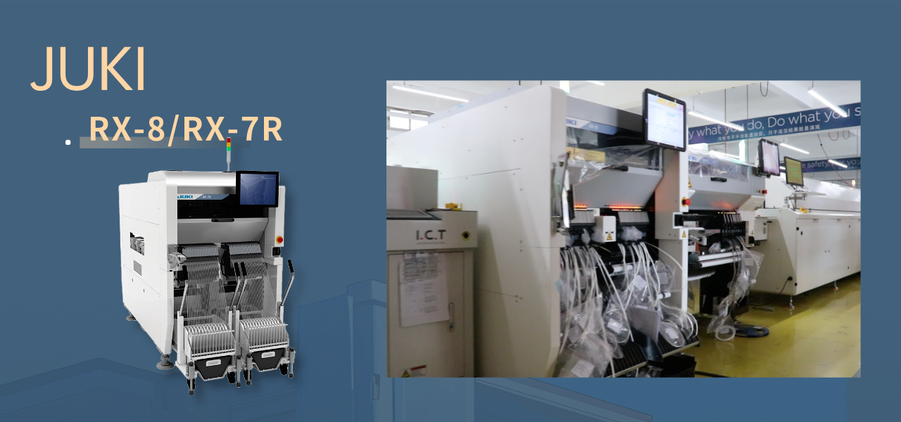 JUKI Pick and place machine RX-8 RX-7R Maszyna typu pick and place JUKI RX-8 RX-7R