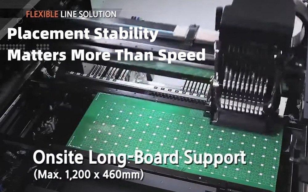 Stabilność umiejscowienia ma większe znaczenie niż prędkość