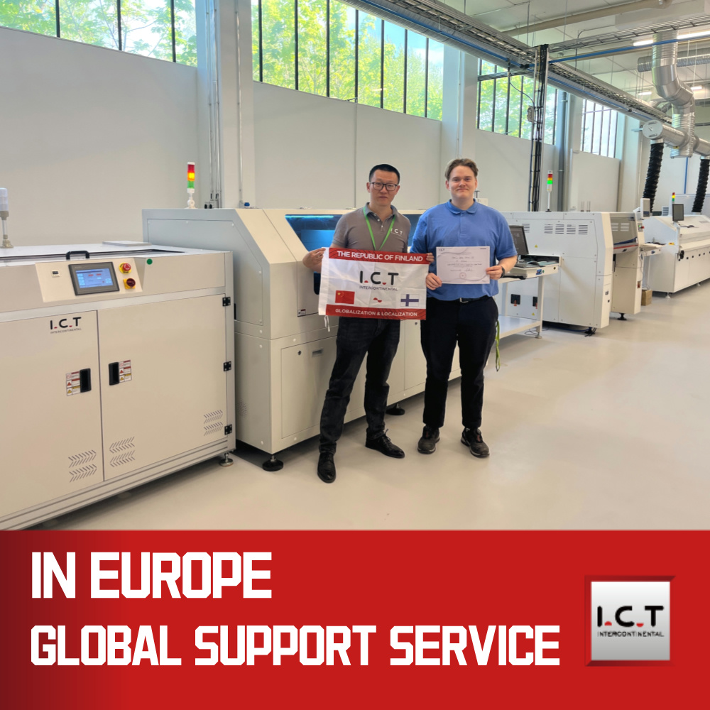 ICT 500mm SMT Łączący przenośnik taśmowy inspekcyjny