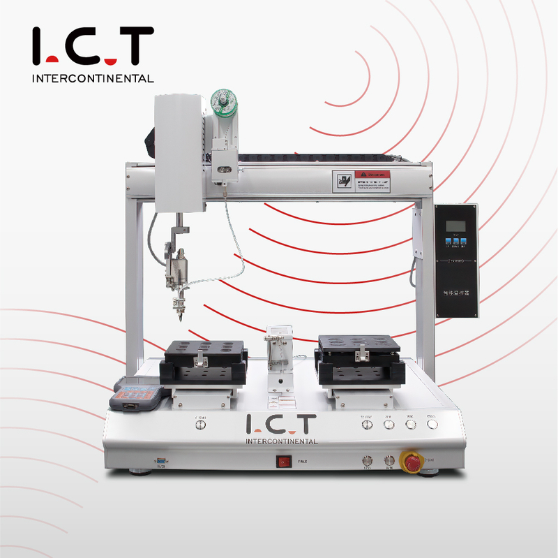 ICT-SR250D |Pcb Smd 5-osiowy robot stacjonarny do lutowania 