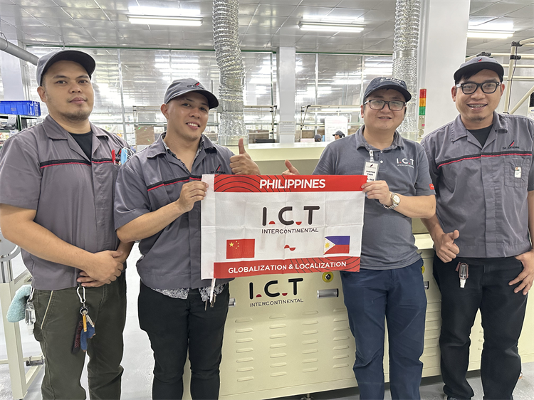 Globalne wsparcie techniczne ICT dla maszyny do lutowania na fali na Filipinach 01