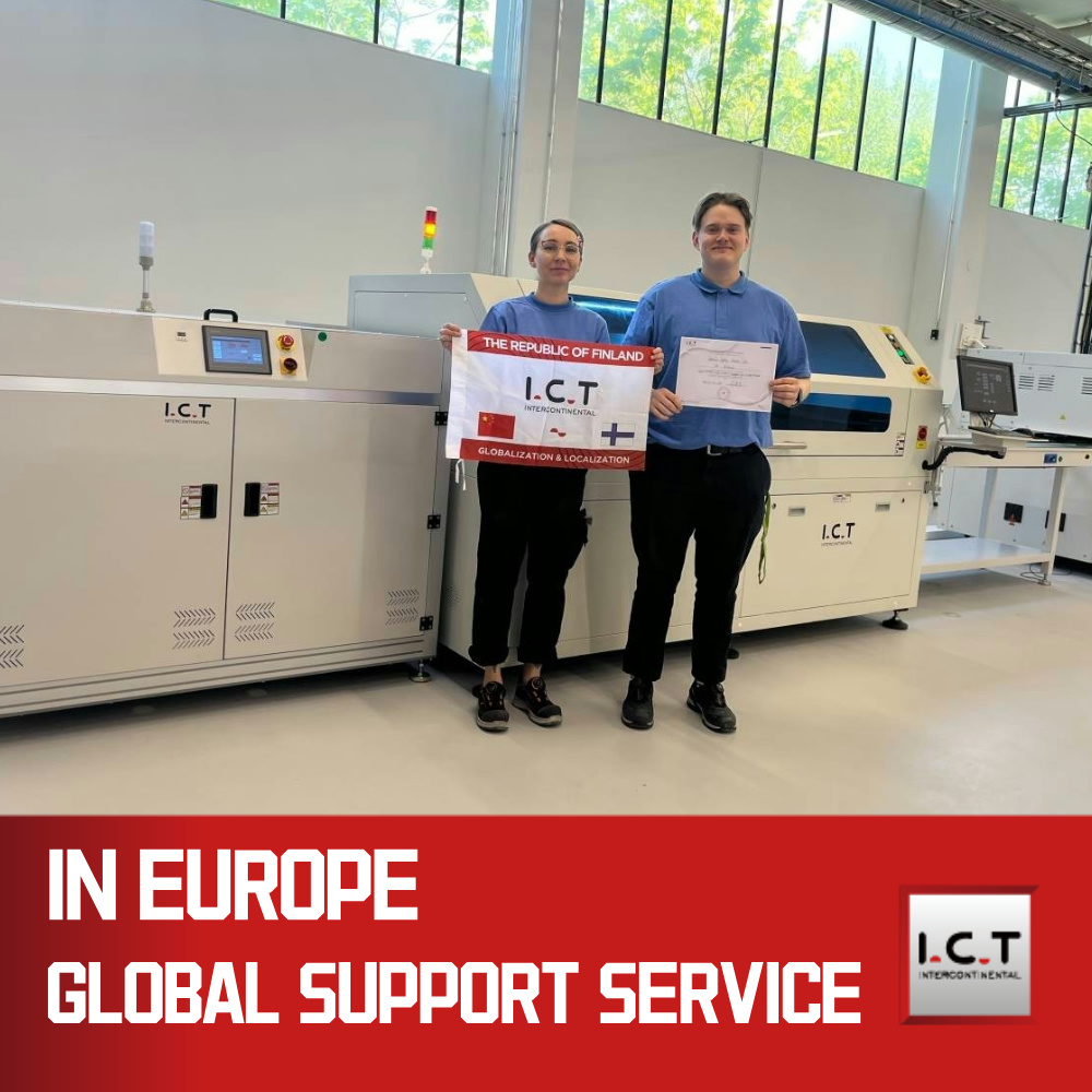  ICT-1500丨SMT Automatyczna maszyna do drukowania szablonów PCB