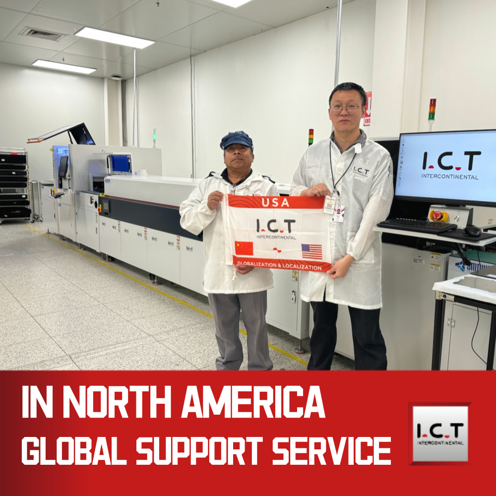 ICT | Maszyna do klejenia natryskowego SMT do PCB LED