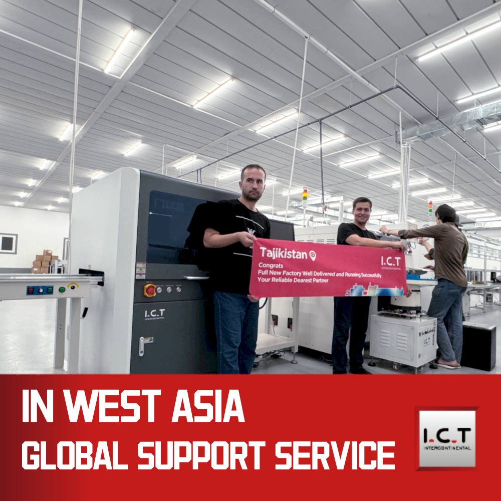 ICT | Automatyczny cyfrowy dozownik AI Maszyna do klejenia SMT Ustawienie czasu systemowego