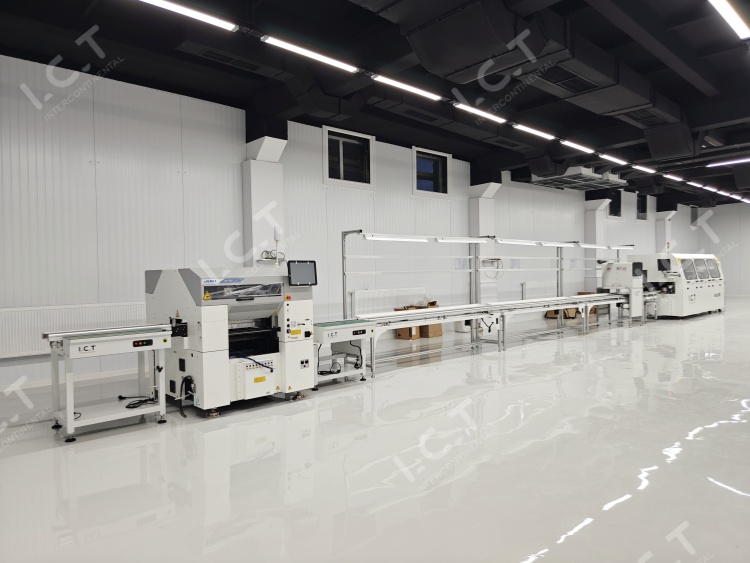 Linia produkcyjna ICT DIP w Uzbekistanie