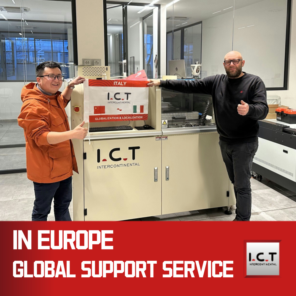 ICT-SS540 | On-line selektywna maszyna lutownicza fali 