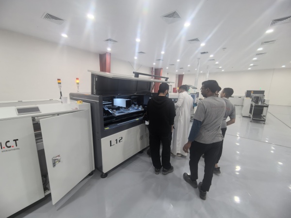Instalacja i szkolenie linii SMT w Arabii Saudyjskiej