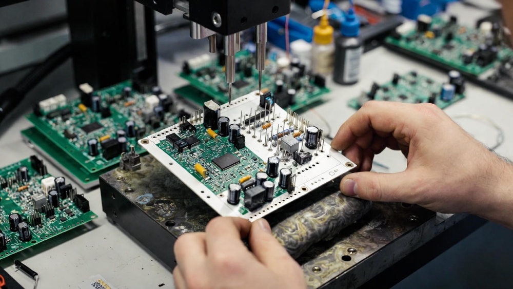 Płyty z dominującą lub mieszaną technologią przewlekaną