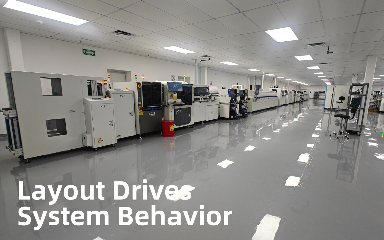 2. Układ linii SMT determinuje więcej niż tylko powierzchnię podłogi